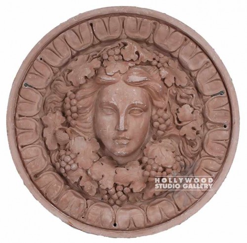 25" DIA. PLASTER RELIEF