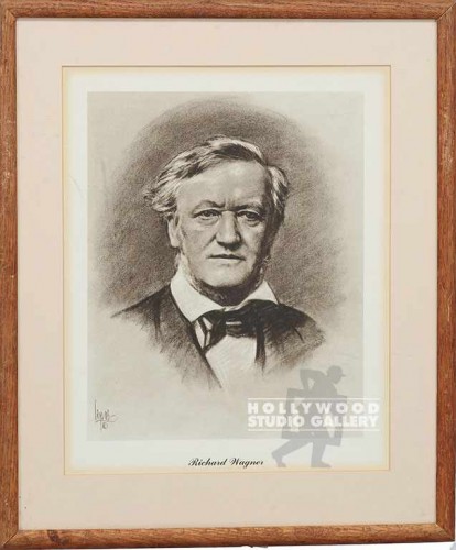 16x13 Composer Wagner Brwn Frm