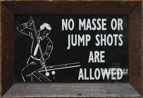 9x13 NO MASSE OR JUMP SHOTS...FRAMED