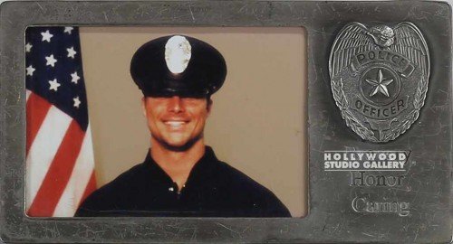 9x5 SSM POLICE BADGE  BRAVERY, HONOR