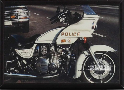 SBM 5X7 POLICE MOTORCYCLE COLOR