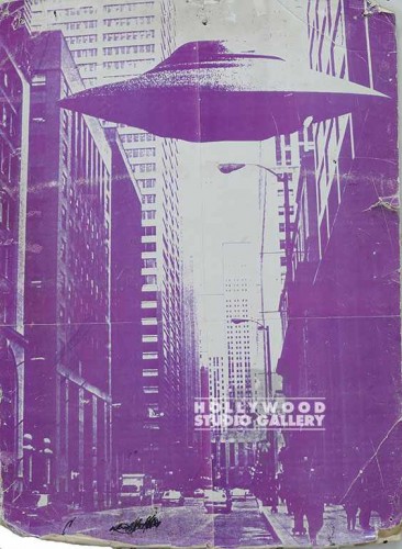 26x19 U.F.O. Purple Poster/Unframed