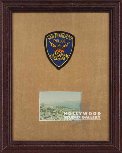 S.F.P.D. FRAMED PATCH AND PICTURE