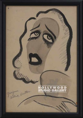 16X11 Faux Movie Star Cartoon