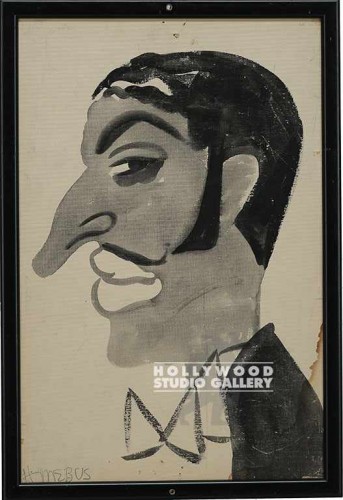 16X11 MOVIE STAR CHARICATURE