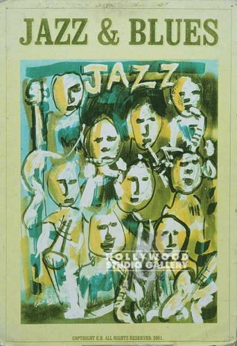37x25 Jazz and Blues/Music Poster
