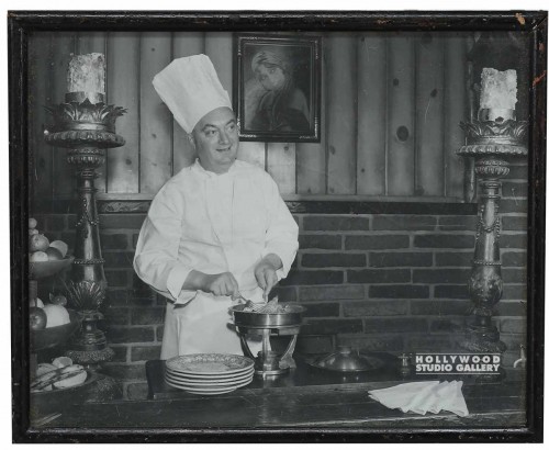 8x10 B/W Pierre The Chef