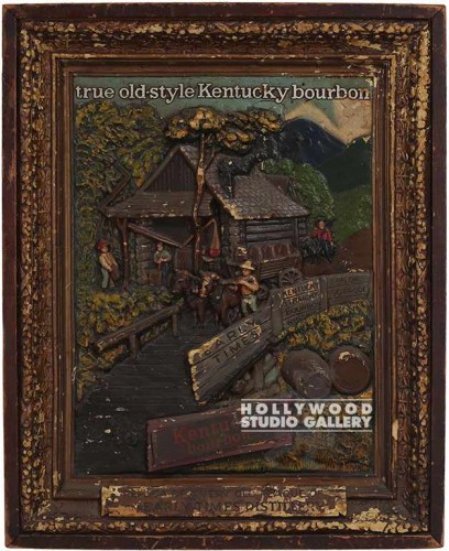 28x23``KENTUCKY BOURBON 3-D