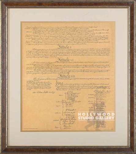 23X20 Vintage Document
