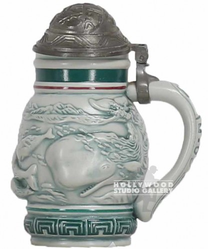 6" SMALL BEER STEIN WITH LID