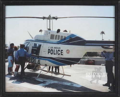 8X10" POLICE HELICOPTER