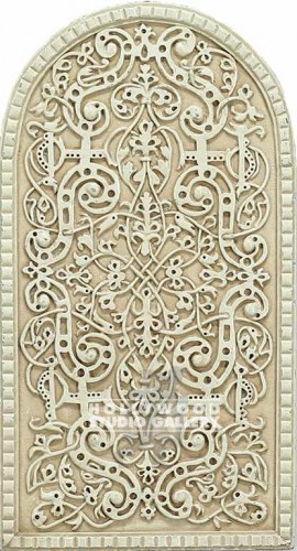 14X7.5" CELTIC RELIEF WALL PLAQUE