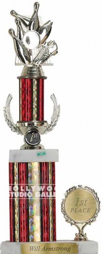 22" TROPHHY/BASEBALL/1ST PLACEWSEAL
