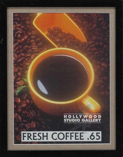 12X10 CLR PHOTO FRESH COFFEE/BLCK F
