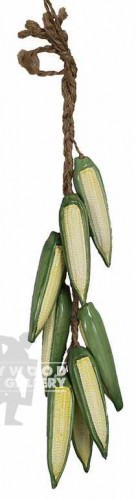 33x8" CERAMIC CORN ON A ROPE