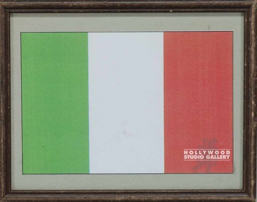 8X10 COLOR ITALIAN FLAG