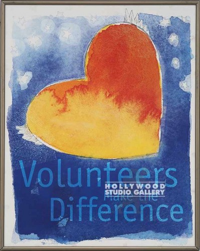 16X20 VOLUNTEERS MAKE THE DIFF