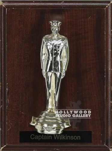 8x6 Police Trophy/Wood Plaque