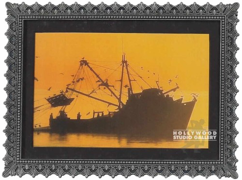 8x6 TABLETOP BOAT- YELLOW BACKGRND