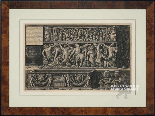 29X38 ARCHI.STATUES ENGRV/BIEDERM`R