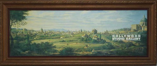 24X57 ITALIAN CLASSICAL SCAPE/ORNAT