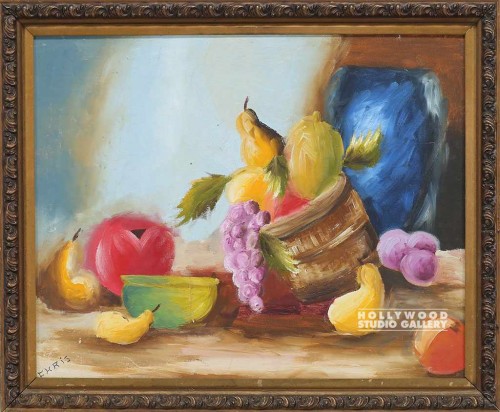 19X23 FRUIT STILL LIFE/FRAMED