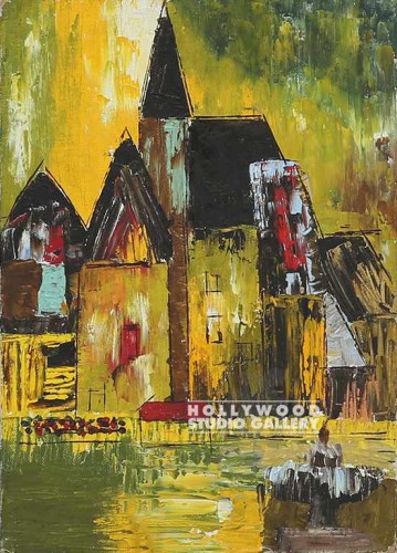 12X9 UGLY CITY SCAPE