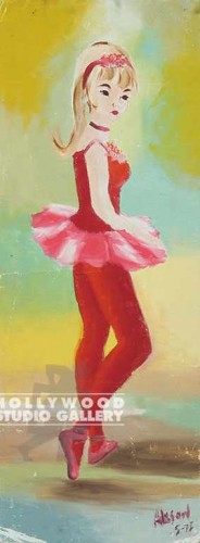 24X9 BALLERINA/CANVAS/UNFRAMED