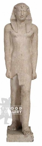 36" FIBERGLASS/EGYPTIAN MALE SCULPT