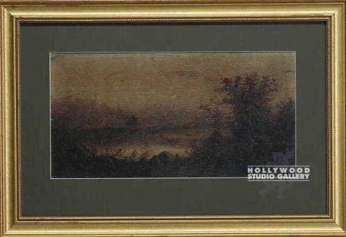 16X24 DARK/MOODY/POND SCAPE/MATTED