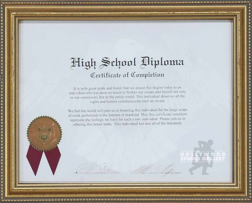 10 X 12 DIPLOMA