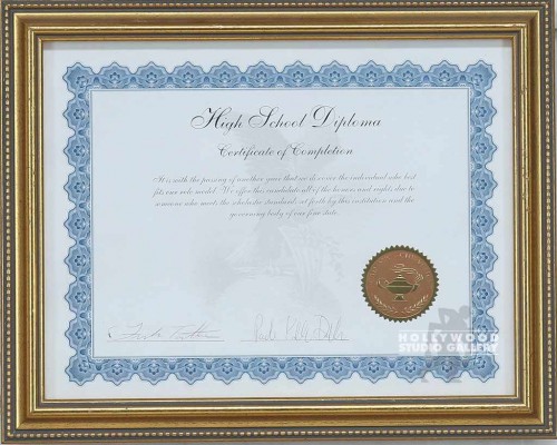 10 X 12 DIPLOMA