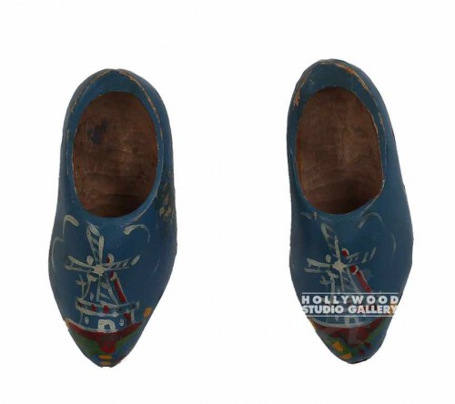 6x3" PAIR WOODEN DUTCH SHOE