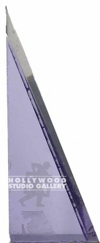 9" TRIANGULAR CLEAR DESKTOP AWARD