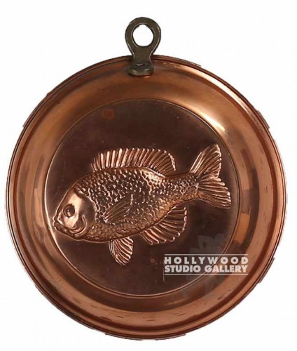 6x6 TIN JELLO MOLD FISH