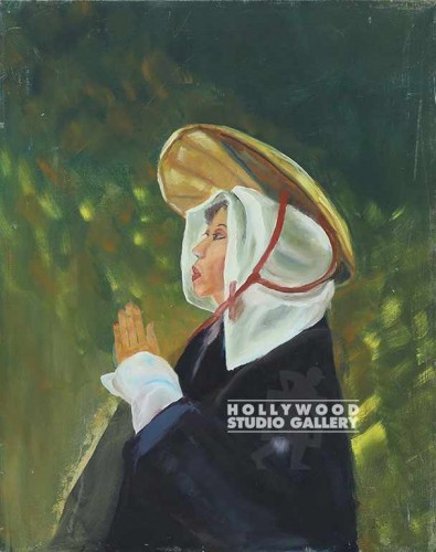20X16 AVIS/ASIAN WOMAN W/HAT