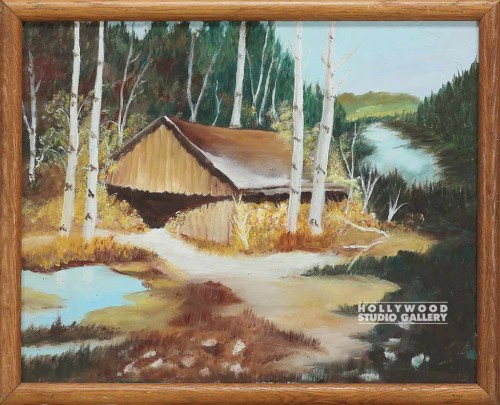 16X20 AVIS/CABIB/RIVER/CANVAS