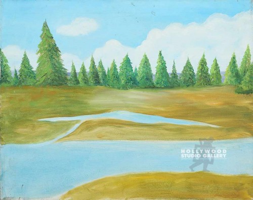 16X20 AVIS/PINE TREE ROW/WATER