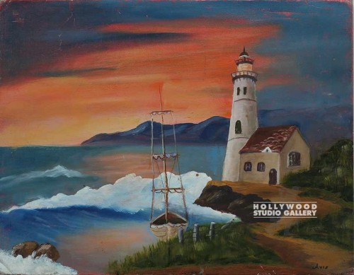 14X18 AVIS/LIGHT HOUSE