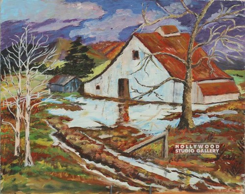 16X20 AVIS/VAN GOGH-ESQ FARMSCAPE