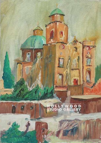 10X14 AVIS/SWEET/CATHEDRAL/CANVAS