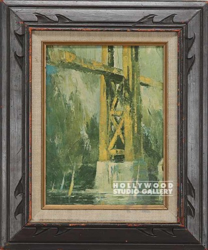 18X15 60`S GOLDEN GATE DETAIL/PATNG
