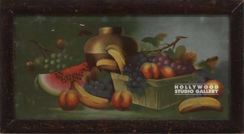 22x12 Fruit Still Life Wood Frame