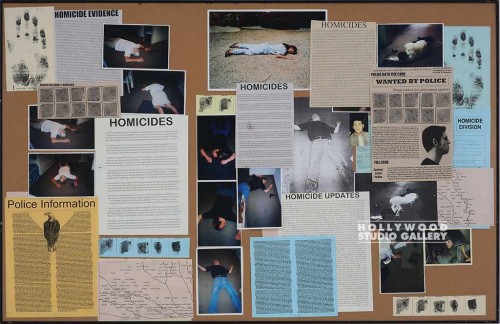 30X46 Homicide Cases/Framed