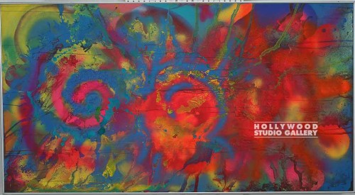 36X66 JJ ORIG./FUNKY COLORFUL ABSTR