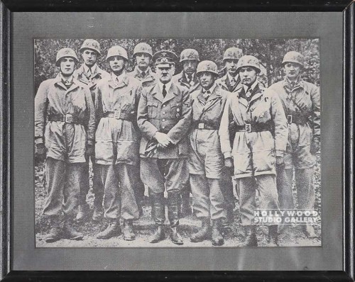 12x15 B W HITLER AND HIS MEN