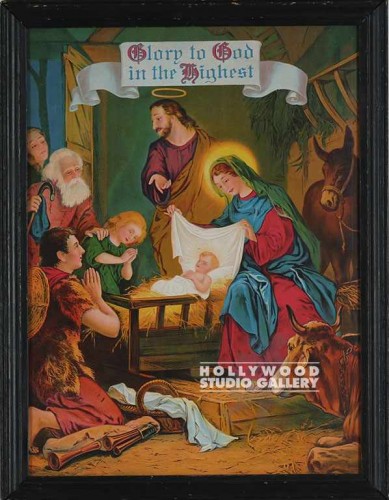 17X13BLK FM/GLORY TO GOD INHIGHEST