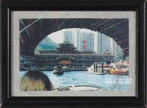 6X8 TABLETOP CHINESE-BOAT RIVER