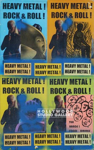 33X21 HEAVY ROCK ?& ROLL PSTR BY JJ