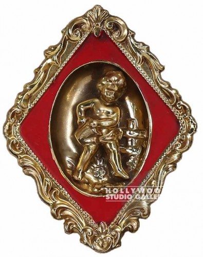 8x6 3-D PLASTER CUPID/DIAMOND